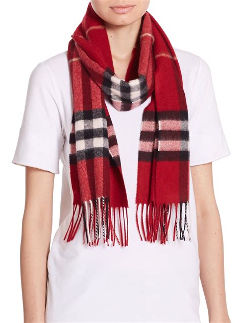 burberry scarf sales